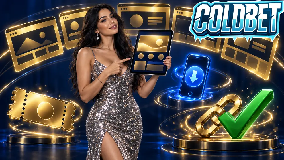 Materiais promocionais Coldbet: banners, landing pages e código de bónus para afiliados